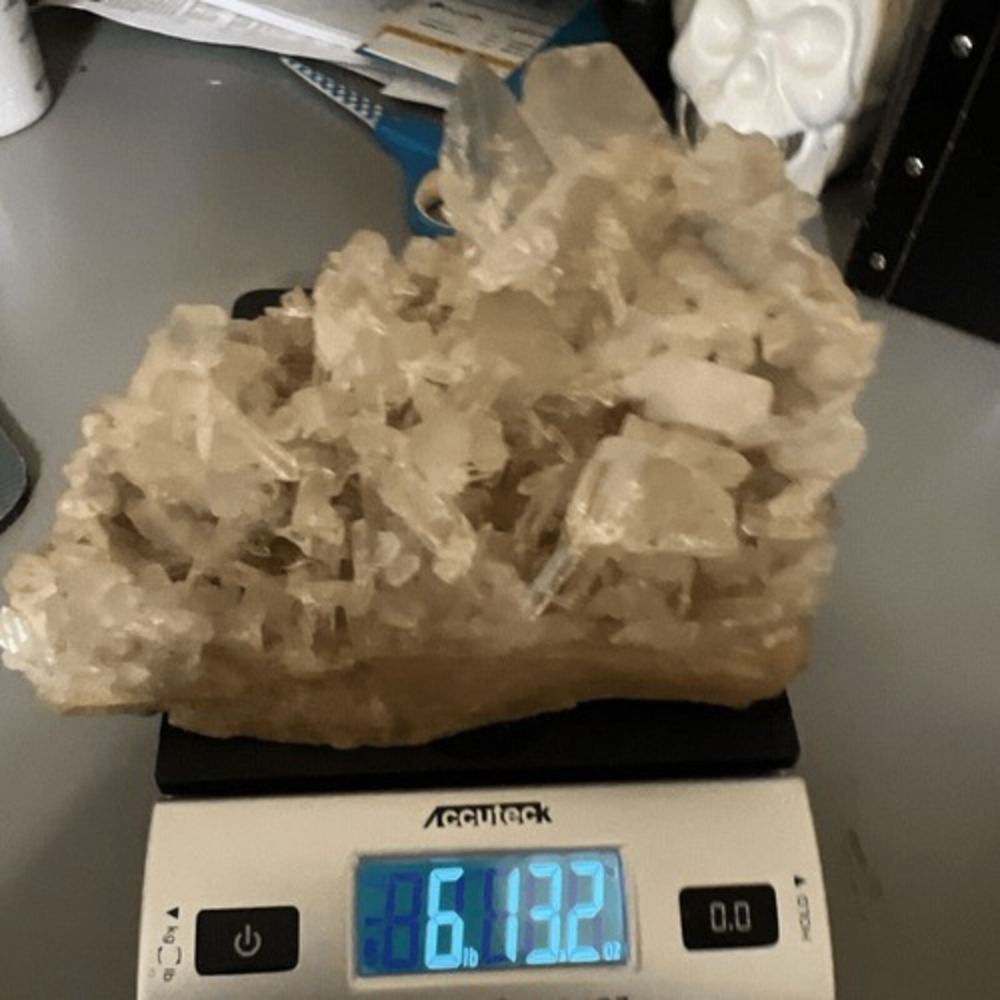 Six Plus Pound Many Points Quartz on Matrix Museum Quality Cabinet Specimen - Picture 15 of 15